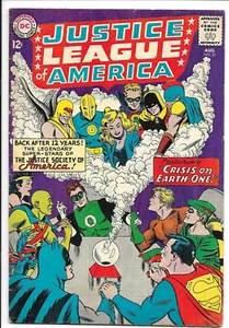 JUSTICE LEAGUE OF AMERICA #21 VG/F 5.0 KEY ISSUE 1st SA Appearance JSA, Dr. Fate - Picture 1 of 5
