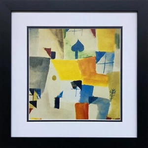 Paul Klee "Windows 1919 (Detail)" NEWLY CUSTOM FRAMED Print Art Expressionism - Picture 1 of 3