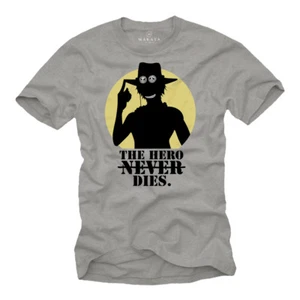 CAMISETA DE HOMBRE ONE ACE MANGA CON RUFFY PEACE BROTHERS - CAMISETA DE CÓMIC MANGA CORTA - Imagen 1 de 1