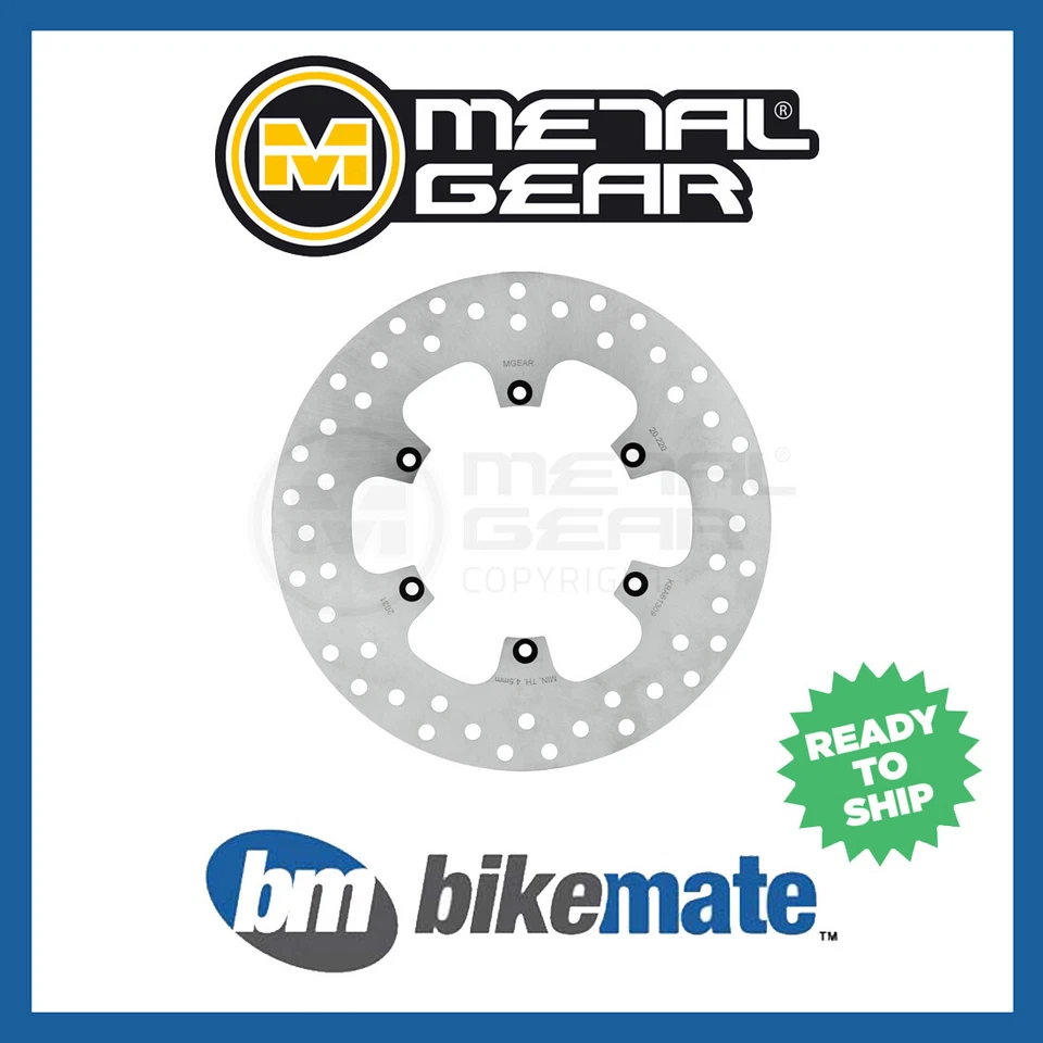 Brake Disc Rotor Rear for BMW F 650 CS Scarver 2002 2003 2004 2005 Foto 1 de 1