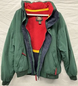 PRE-OWNED Green (Large) ‘Authentic Imports’ Sailor-Like Bomber Jacket - Picture 1 of 17