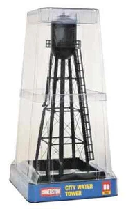 Walthers Cornerstone HO #933-2825 (Black) City Water Tower (NEW) - Picture 1 of 1