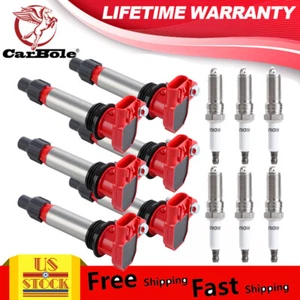 6x Iridium Spark Plug 41-109 + 6x UF569 Ignition Coils For Chevrolet GMC 3.6L V6 - Picture 1 of 12