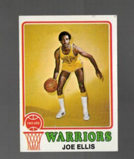 1973 Topps Basketball card #171 Joe Ellis Golden State Warriors Excellent