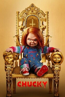 2021 Chucky Movie Poster 11X17 Jake Junior Lexy Devon Halloween Wanna Play 🔪🍿