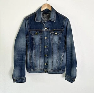 Diesel Womens Denim Jacket Made In Italy Sz Small S - Picture 1 of 9