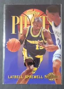 1994-95 NBA Skybox basketball trading cards Latrell Sprewell #348 - Picture 1 of 11
