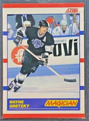 Wayne Gretzky Magic 1990-91 Score Canadian #338 Los Angeles Kings - Image 1 of 2