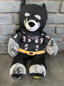 Build A Bear Batman Plush Retired 2015 DC Comics Grey Bear w/ Batman Outfit - Picture 1 of 14