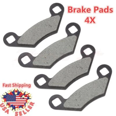 4x pastillas de freno delanteras para Polaris SPORTSMAN 700 MV7 2002-06 SPORTSMAN 800 2005-07 Foto 1 de 4