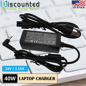 For Dell Inspiron 1011 1012 Mini PP19S PP39S PP40S AC Adapter Charger Power Cord - Picture 1 of 8