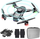 OBEST Drohne mit Kamera 4K, Faltbar RC Quadcopter mit FPV Live bertragung, 360