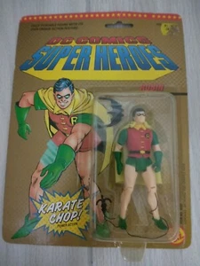 Vtg DC Comics Super Hero Robin Karate Chop Action Figure Toy Biz New Sealed 1989 - Picture 1 of 8