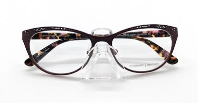 Nuevo marco de gafas para mujer Prodesign Denmark 5157 venta al por menor $250 Foto 1 de 4