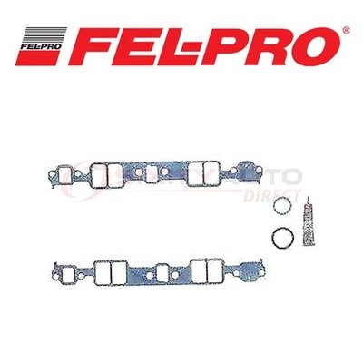 Fel Pro Intake Manifold Gasket Set for 1987-1991 GMC V2500 Suburban 5.7L V8 po - Imagem 1 de 4