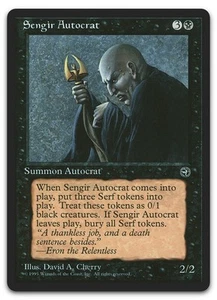 Sengir Autocrat (NM) Homelands HML Magic MTG - Picture 1 of 2