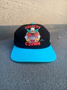 Krusty The Clown Simpsons Snapback Cap Mütze schwarz 2015 selten - Bild 1 von 8