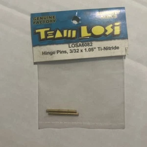 Losi #LOSA6082 Scharnierstifte 3/32 x 1,05" Ti-Nitrid Neu in Verpackung - Bild 1 von 2