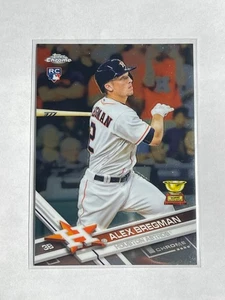 2017 Topps Chrome - Alex Bregman #9 (RC) Rookie Card Astros Red Sox - Picture 1 of 2