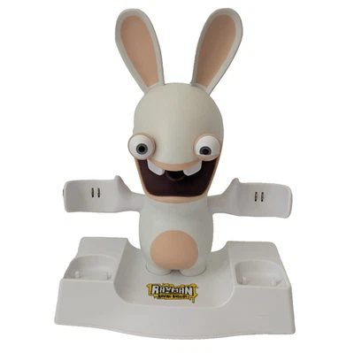 rare RAYMAN RAVING RABBIDS Wii DUAL Controller CHARGING STATION RRR5762 - Image 1 of 4