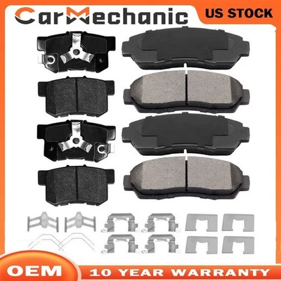 Pastilha de freio dianteira traseira de cerâmica para Acura RDX 2012-2015 Honda Crosstour IN A15 - Imagem 1 de 4