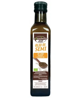 PROBIOS SRL SOCIETA' BENEFIT Olio Di Semi Di Lino Il Nutrimento Bio 250ml