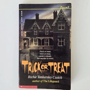 Trick or Treat Richie Tankersley Cusick Vtg Halloween PB (1989) - 1st PRINTING! - Picture 1 of 6