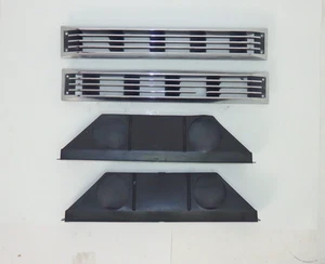 Attwood Blower Vent Covers - Black / Chrome + Hull Collector Box Plastic 17.5" - Picture 1 of 6