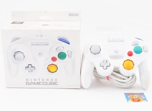 Nintendo GameCube GC Controller White w/Box Rare Tested Good Condition Japan JP - Picture 1 of 15