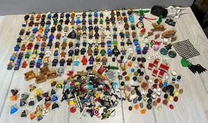 Lego Minifigures Bulk Lot 130+ Mini Figures w Access Star Wars Marvel DC Ninjago - Picture 1 of 23