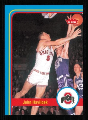 2012-13 Fleer Retro #27 John Havlicek HOF Basketball Ohio State NM-MT - Image 1 of 3