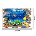 Easy to Apply Underwater World Sea Room Decal Stickers Removable Wall Decor
