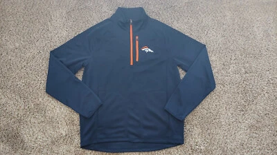 G-III Sports Men’s Denver Broncos Half Zip Pullover Shell Sweatshirt Large L NFL - Image 1 of 4