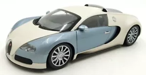 Minichamps 1/18 Scale 519 101100 - Bugatti Veyron Top Gear - White/Blue - Picture 1 of 5