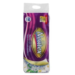 Soft 3ply Toilet Paper Glue Embossed with Lavander Fragrance - Pack of 10 - Picture 1 of 6