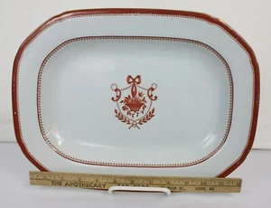Spode Copeland Newburyport Rojo 13.5" Plato Pequeño Desgaste - Plato Barbacoa Verano - Imagen 1 de 4