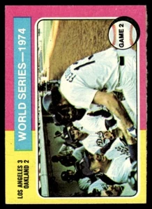 Juego 2 de la Serie Mundial Topps Minis 1975 - Joe Ferguson Dodgers de Los Ángeles/Oakland - Imagen 1 de 2