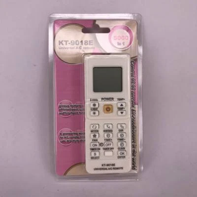 New For KT-9018E Universal LCD AC A/C Air Conditioner Remote Control 5000 in 1 - Image 1 of 4