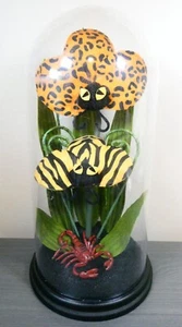 Target Hide Hyde and EEK Faux Creepy Plants in Cloche Flower Scorpion Terrarium - Picture 1 of 8