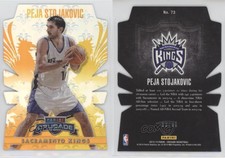 2013-14 Panini Crusade Crusade Orange Die-Cut /99 Peja Stojakovic #73