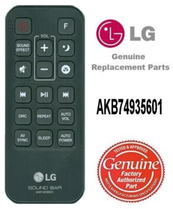 New Genuine Original LG Sound Bar AKB74935601 Remote Control fits SH7B - Picture 1 of 1