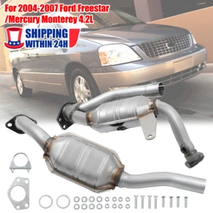 Y Pipe Catalytic Converter Fits 2004-07 Ford Freestar Mercury Monterey 3.9L 4.2L - Picture 1 of 11