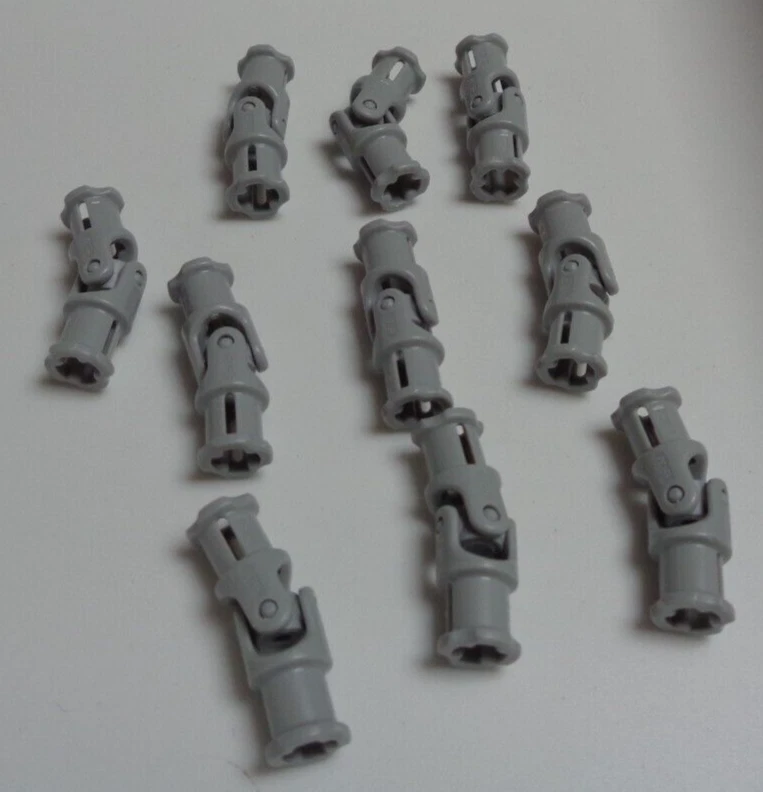 LEGO X4 Technic Universal Joint 3l Connector Light Bluish Grey 61903 4525904