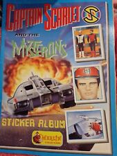 Captain scarlet And The Mysterons Sticker Album 93 Complete Very Good Condition