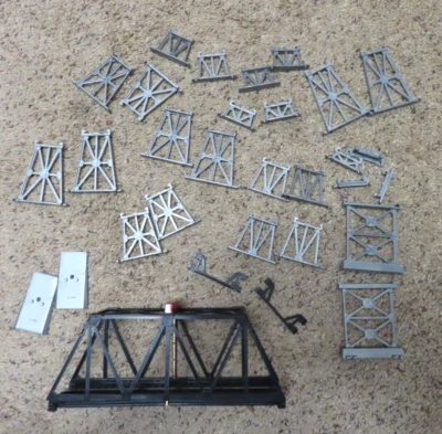Bachman Bridge & Trestles Set HO Scale Total 31 Pcs - Image 1 of 4