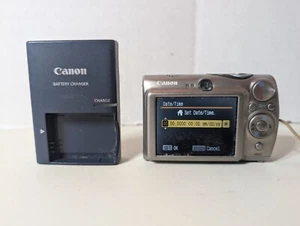 Canon PowerShot Elph SD900 Titanium 10MP Digital Point Shoot Camera AS-IS READ - Picture 1 of 4