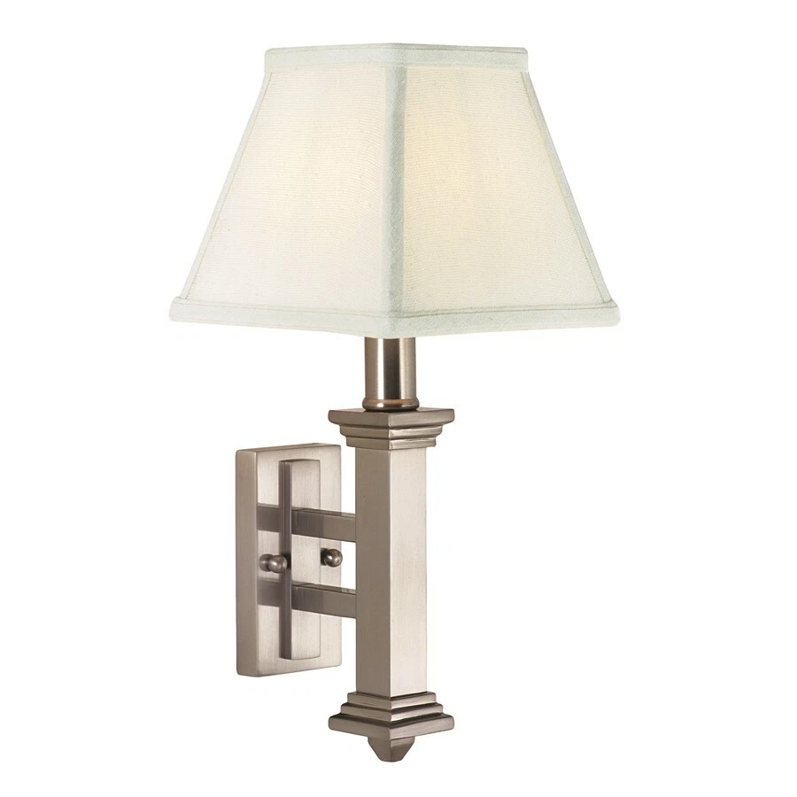 House of Troy 60w Wall Sconce in Satin Nickel Wl609-sn