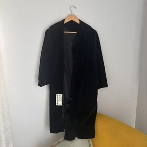 VINTAGE 60s MARGUERITE RUBEL SAN FRANCISCO VELVET EVENING COAT MADE IN THE USA - Picture 1 of 12