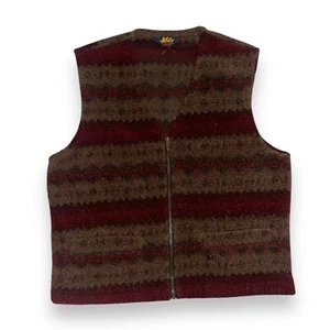 Chaleco polar vintage REI para mujer azteca con cremallera talla S - Imagen 1 de 9