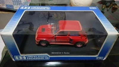 Renault 5 R5 turbo 1/18 rossa red stradale Universal Hobbies UH cod. 4520 - Immagine 1 di 4